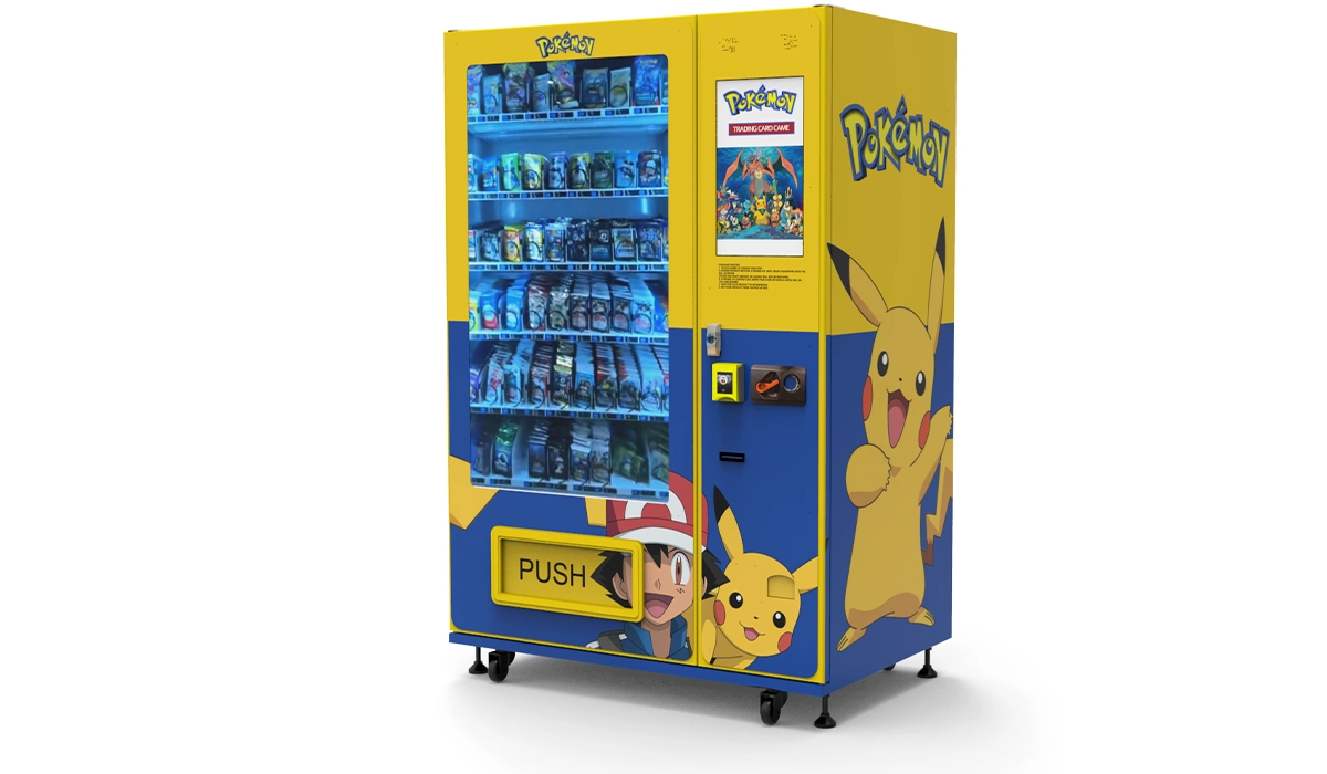 Installation distributeur de produits cosmétiques en salle de sport.