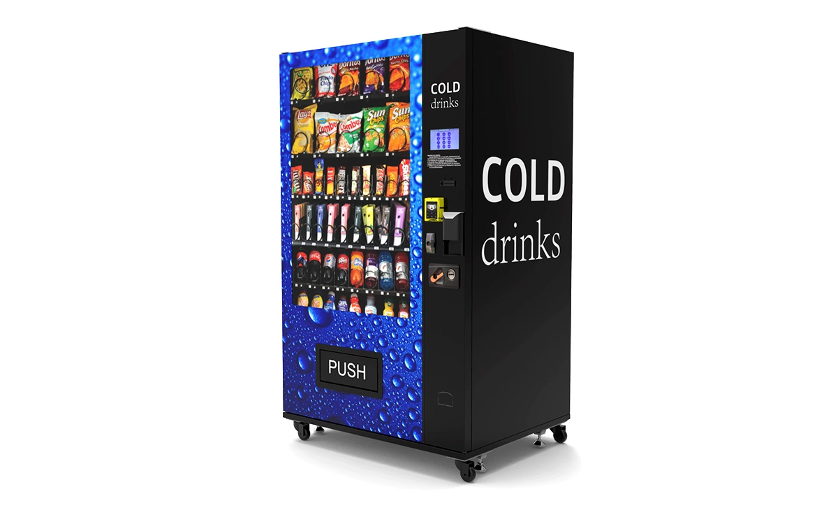 Distributeur automatique clé en main pour locaux professionnels.