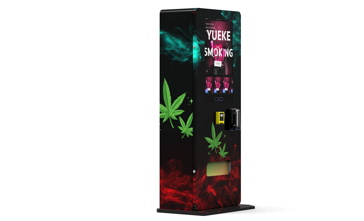 Distributeur de snacks avec télémétrie et gestion à distance.